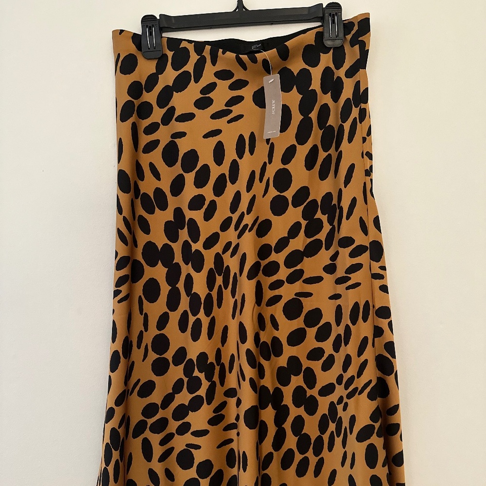 J Crew Gwyneth slip skirt